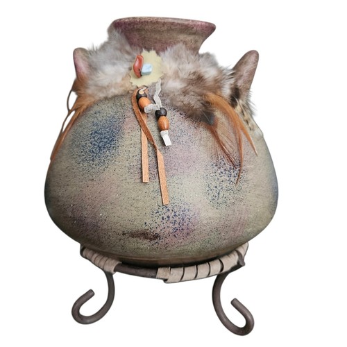 Southwestern art pottery - southwestern, vase