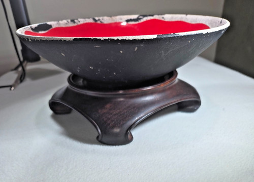 Vintage studio pottery bowl - studio,