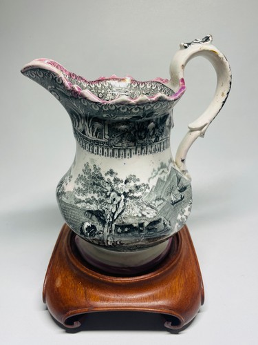Antique english transferware - english,