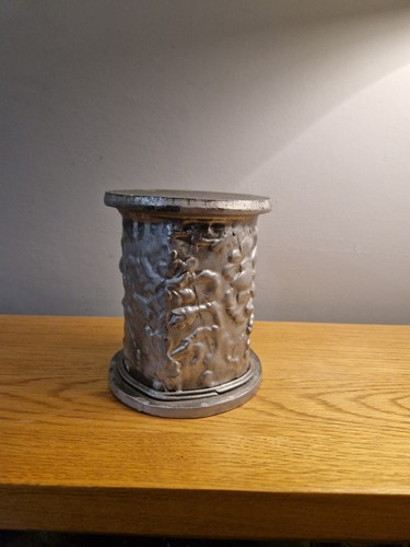 Handmade pottery plinth - pottery,