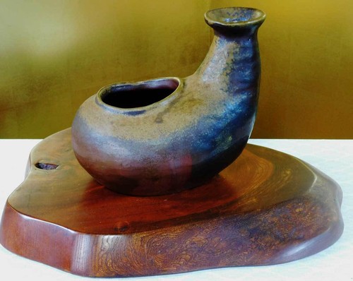 Bizen ware large - bizen, vase